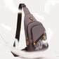 Multi-Layer Casual Chest Bag