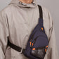 Multi-Layer Casual Chest Bag