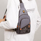 Multi-Layer Casual Chest Bag