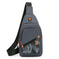 Multi-Layer Casual Chest Bag