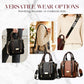 Women's Vintage Crossbody Handbag with Adjustable Strap