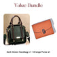 Women's Vintage Crossbody Handbag with Adjustable Strap