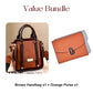 Women's Vintage Crossbody Handbag with Adjustable Strap