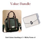 Women's Vintage Crossbody Handbag with Adjustable Strap