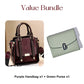Women's Vintage Crossbody Handbag with Adjustable Strap
