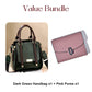 Women's Vintage Crossbody Handbag with Adjustable Strap