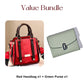 Women's Vintage Crossbody Handbag with Adjustable Strap