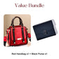 Women's Vintage Crossbody Handbag with Adjustable Strap