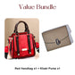 Women's Vintage Crossbody Handbag with Adjustable Strap