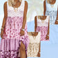 Rochie fără mâneci în stil Boho pentru femei