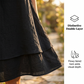 Rochie de damă, lejeră, cu mânecă scurtă, croială largă