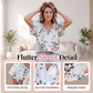 ✨ Femei Casual Decolteu V Imprimeu Floral