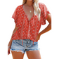 ✨ Femei Casual Decolteu V Imprimeu Floral