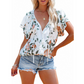 ✨ Femei Casual Decolteu V Imprimeu Floral