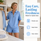 Women Casual Two Piece Set Short Sleeve Half Zip Top and Shorts