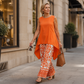 Women’s Casual Sleeveless Top & Wide-Leg Pants Set