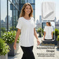 Women's Short Sleeve Asymmetrical Ruched Top