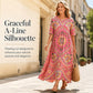 Women's Casual Loose Fit Printed Dress