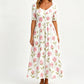 Women's Casual Loose Fit Printed Dress