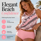 🩳 Costum de baie două piese pentru femei plus size, cu fustă și slipi tip boyshorts, set tankini imprimat
