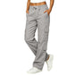 👖 Pantaloni cargo pentru femei, casual, cu mai multe buzunare și talie elastică