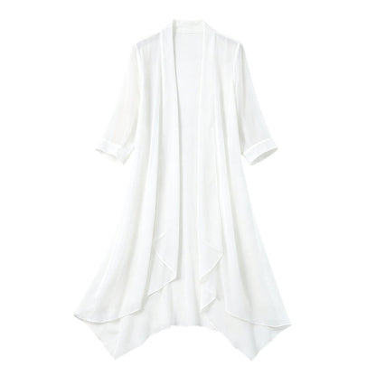 Women's Lightweight Casual Chiffon Cardigan