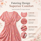 👗 Rochie pentru femei cu decolteu în V, imprimeu floral și talie răsucită