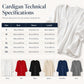👕 Cardigan casual cu guler în V și nasturi pentru femei