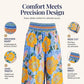 👖 Pantaloni pentru femei cu imprimeu floral, talie înaltă, croi evazat