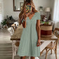 👗 👗Alegerea de Top - Rochie cu Decolteu în V și Broderii cu Margini Scallop – Ușoară și Romantică pentru Petreceri în Grădină sau Brunch 🌿