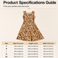 Effortless Leopard A-Line Dress