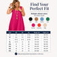 Women's Sleeveless Double Layer Dress