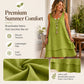Women's Sleeveless Double Layer Dress