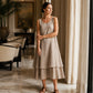 Women's Sleeveless Double Layer Dress