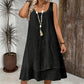 Women's Sleeveless Double Layer Dress