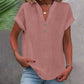 Women's Summer V-Neck Top
