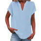 Women's Summer V-Neck Top