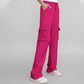 👖 Pantaloni Cargo pentru Femei, Culoare Uni, Modă