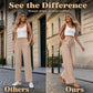 👖 Pantaloni Casual pentru Femei, Talie Înaltă, Cu Picioare Largi