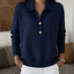 🧶 Cardigan Elegant pentru Femei cu Guler Răsfrânt, Tricotat