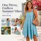 Women's Summer Daisy Print Cami Dress