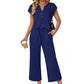 👖 Tricou cu mânecă scurtă și ansamblu cu pantaloni evazați