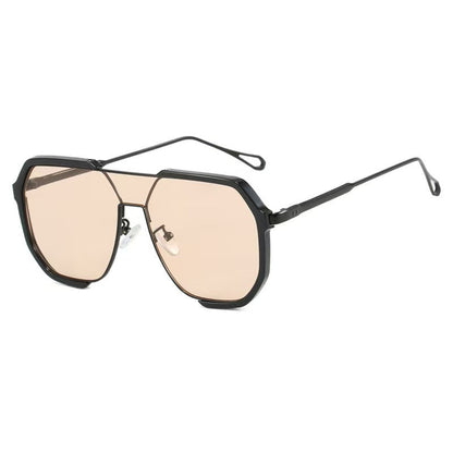 🕶️ Ochelari de soare unisex, dintr-o singură piesă, cu formă pătrată, oversized