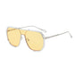 🕶️ Ochelari de soare unisex, dintr-o singură piesă, cu formă pătrată, oversized