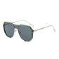 🕶️ Ochelari de soare unisex, dintr-o singură piesă, cu formă pătrată, oversized