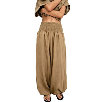 👖 Pantaloni Harem pentru femei, casual, cu talie elastică