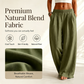👖 Pantaloni pentru femei cu talie elastică și picior larg