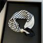 🧣 Colier magnetic cu mărgele, fără noduri, eșarfă moale