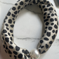 🧣 Colier magnetic cu mărgele, fără noduri, eșarfă moale