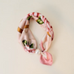 🧣 Colier magnetic cu mărgele, fără noduri, eșarfă moale